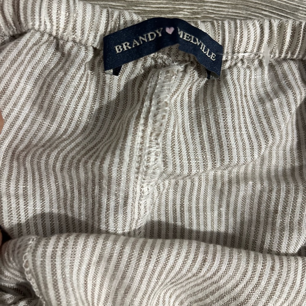 Brandy Melville 100% Linen Pants - Picture 3 of 6